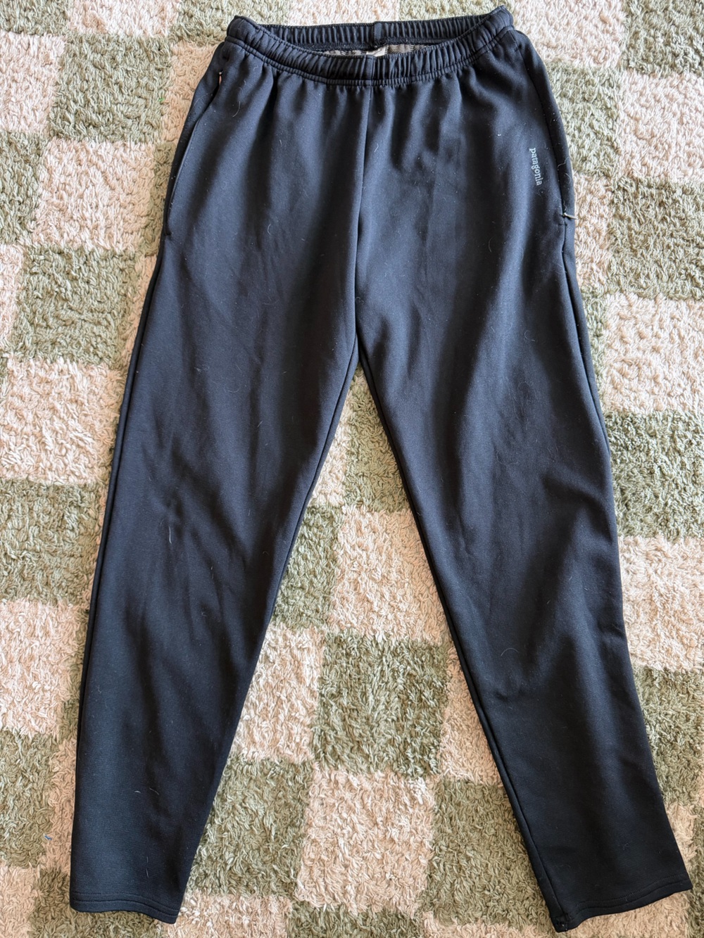 Patagonia Black Men's Jogger Pants with Elastic Waist